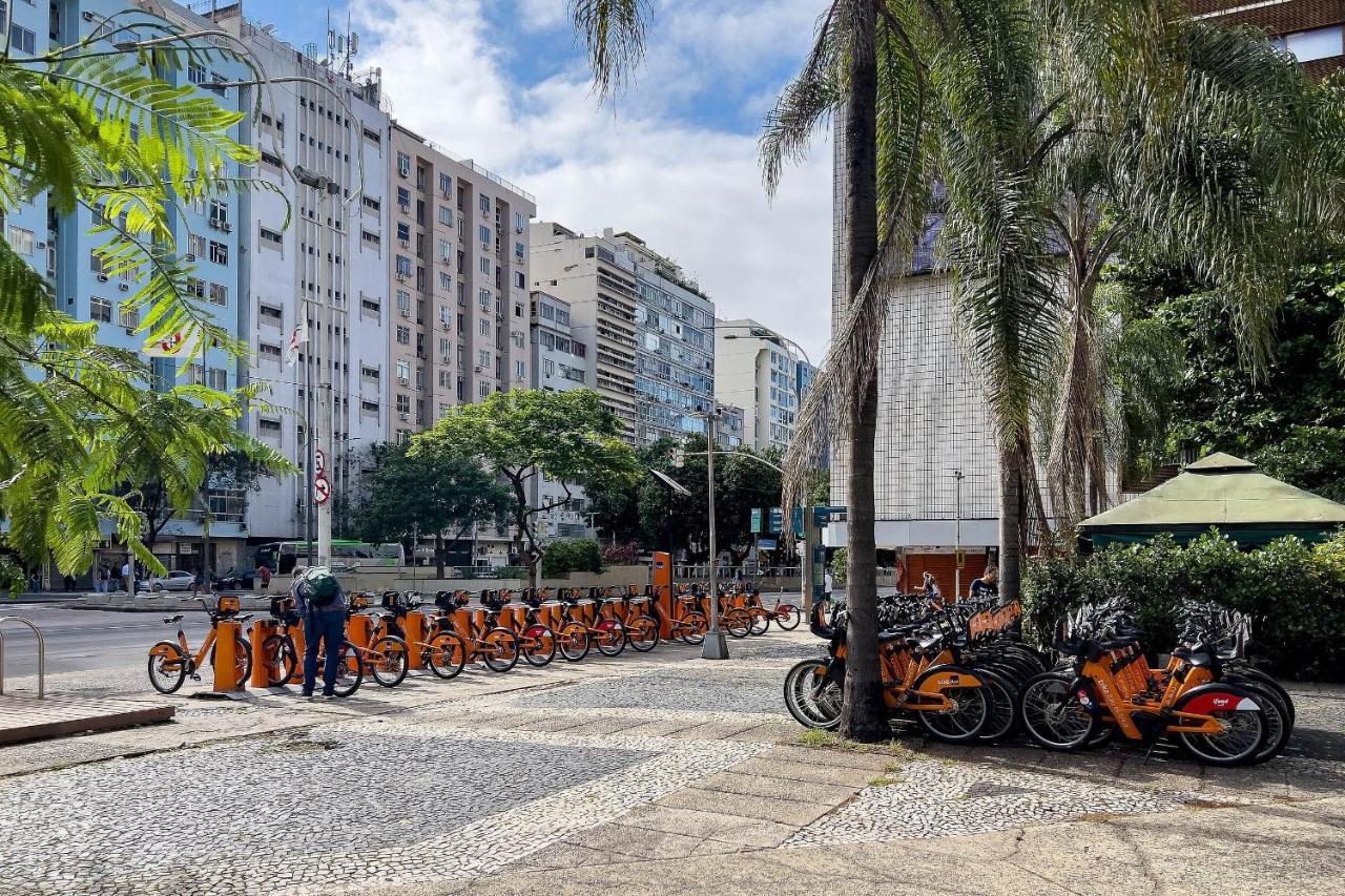 Studio Sol De Copacabana 300 M Da Praia Rio de Janeiro Esterno foto